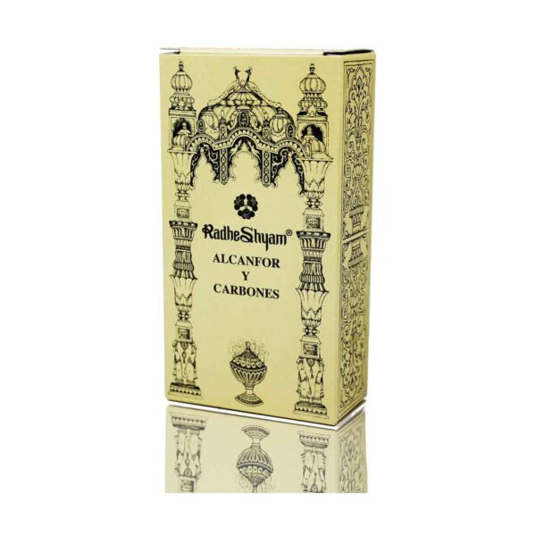 Incienso Alcanfor y Carbones (Radhe Shaym)