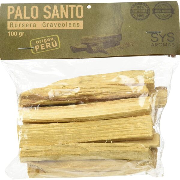 Incienso Palo Santo en sticks (Sys)