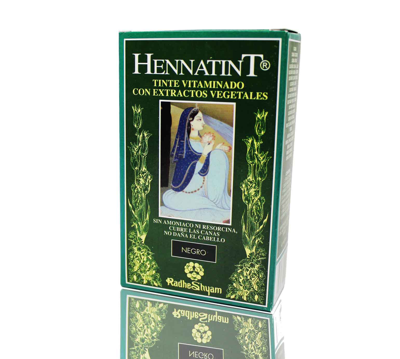 hennatint-negro-100-g Hennatint Negro 60 ml. (Radhe Shyam)