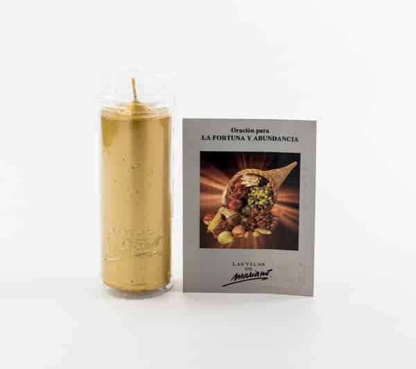 Velón oración Fortuna y Abundancia