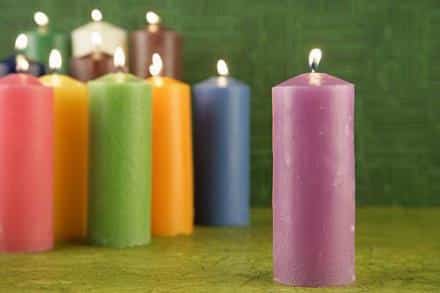 Velón Lila 15x6 cms. (3 días)