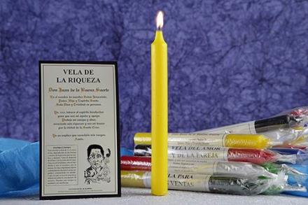 Vela oración riqueza