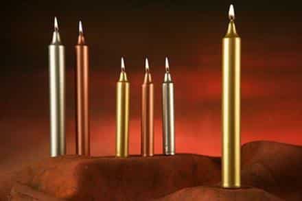 Vela Dorada 20x2 cms. (8 horas)