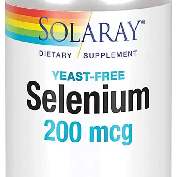 Selenio 200 mcg. sin Levadura 90 cápsulas (Solaray)