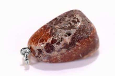 Canto rodado pequeño engarzado Jaspe Leopardo (Escorpio)