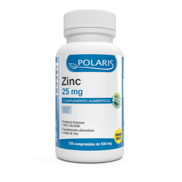 Zinc 25 mg. 150 comp. (Polaris)