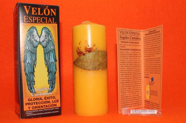 Velón especial Ángeles Custodios