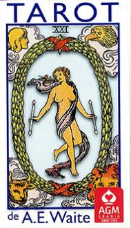 Tarot Rider Waite Standard Cruz rosada (español)