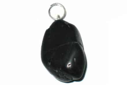 COLGANTE RODADO TURMALINA NEGRA