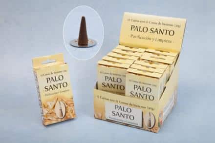 INCIENSO PALO SANTO (PURIFICACION Y LIMPIEZA) KARMA CONOS