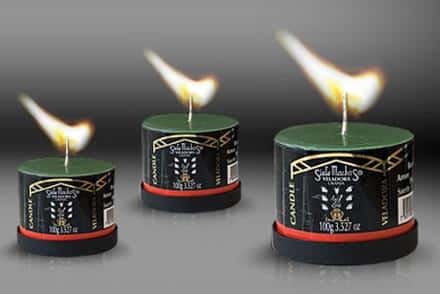 VELADORA SIETE MACHOS 100 GRAMOS